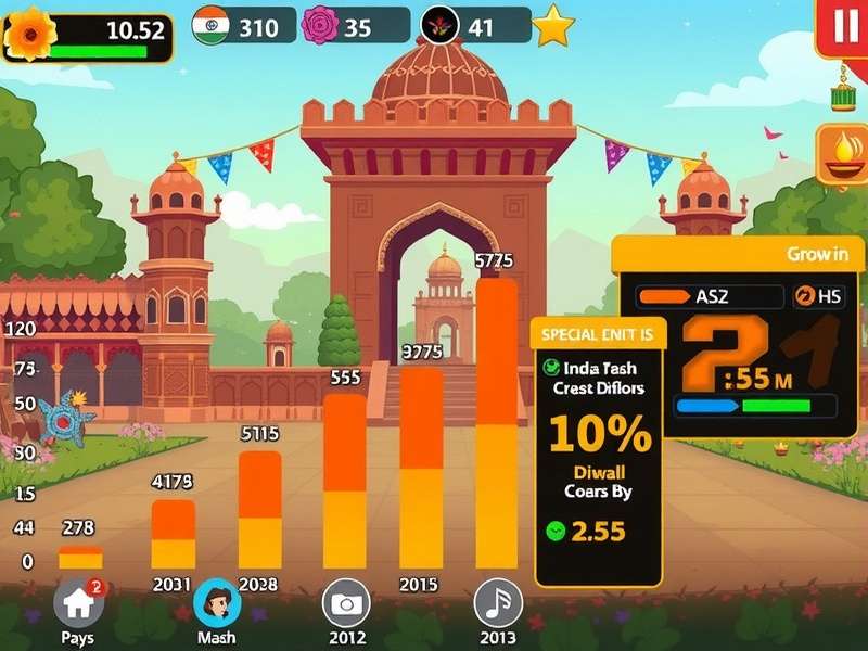 Chart showing Dash Of Dera download growth in India over time